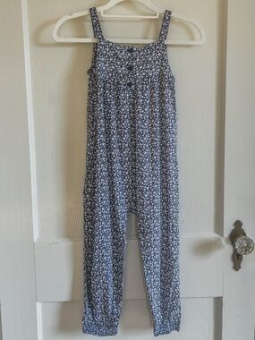 JoJo Maman Bebe 4-5Y Floral Romper